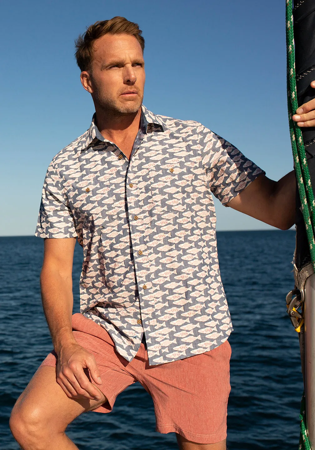 Airotec® Stretch Chambray Work Shirt