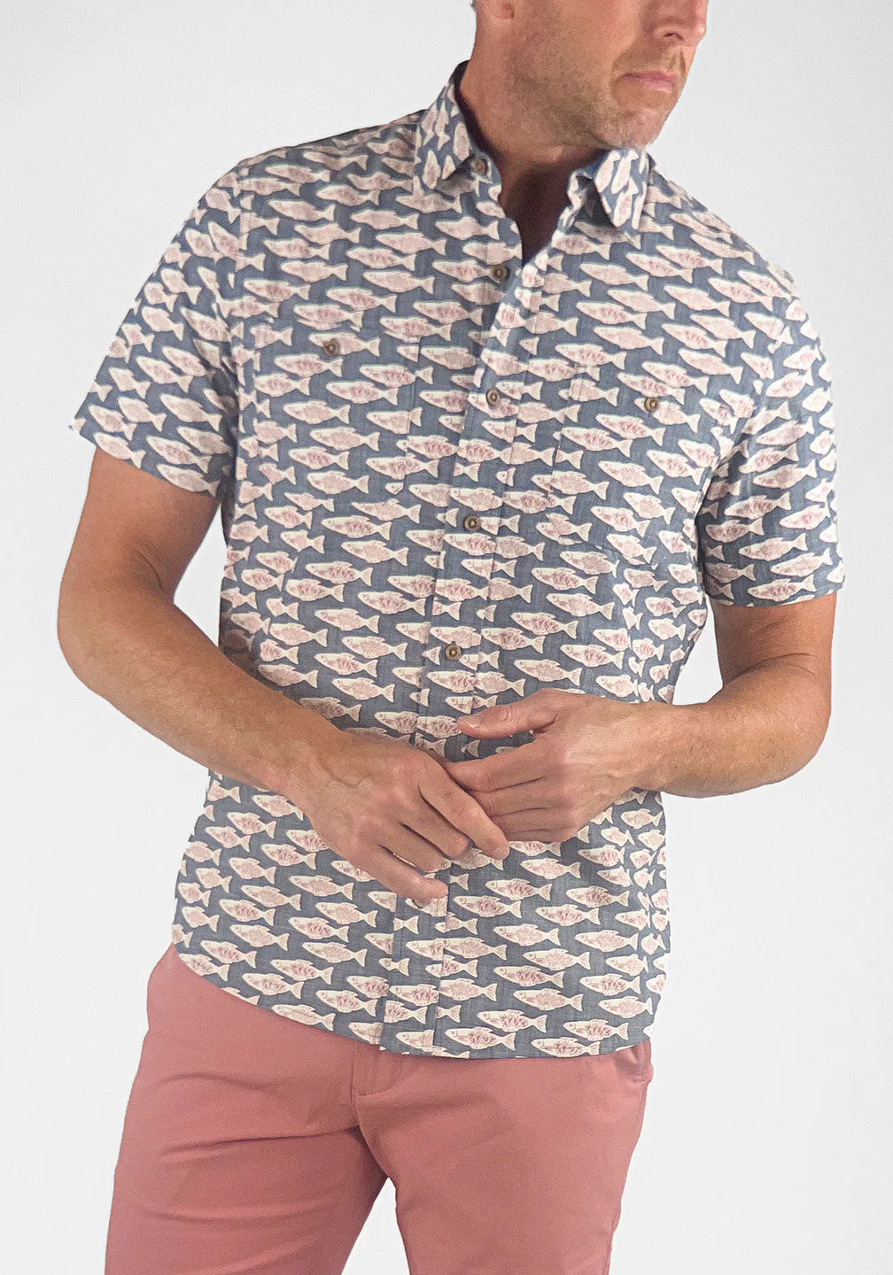 Airotec® Stretch Chambray Work Shirt