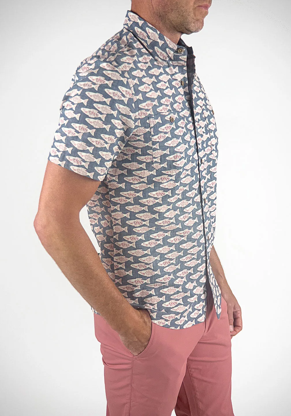 Airotec® Stretch Chambray Work Shirt