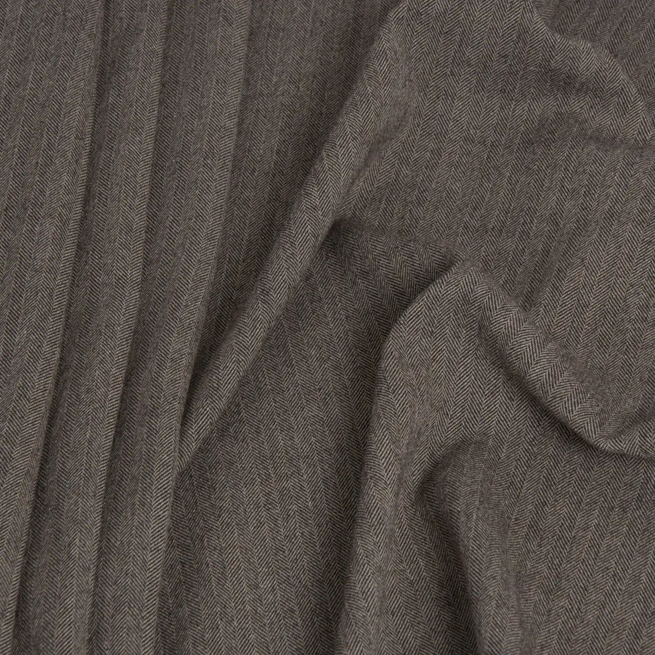 Brown Herringbone Tweed 306