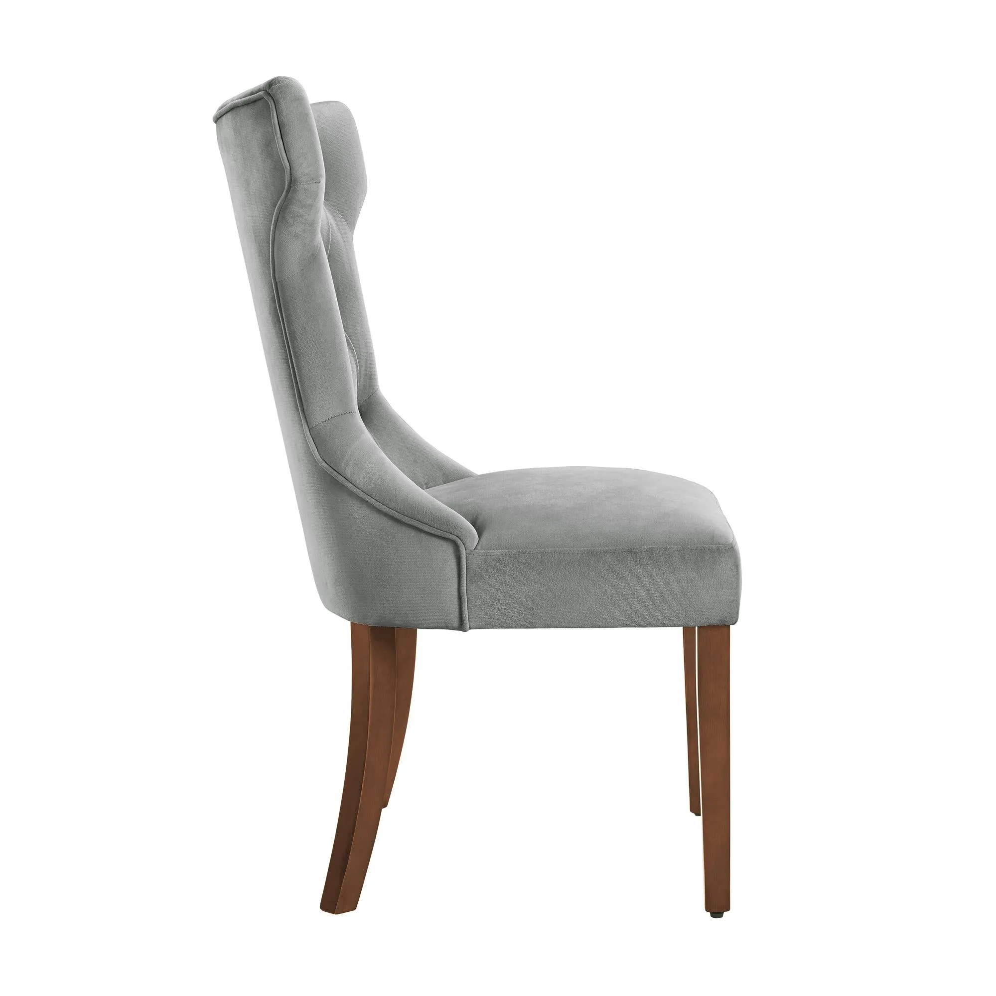 Clairborne Tufted Hourglass Dining Chair Set