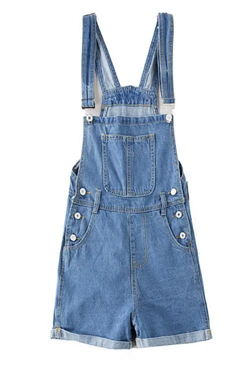 Classical Denim Romper