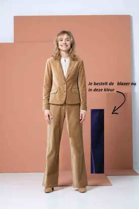 Cloud9 Sara blazer PLUM