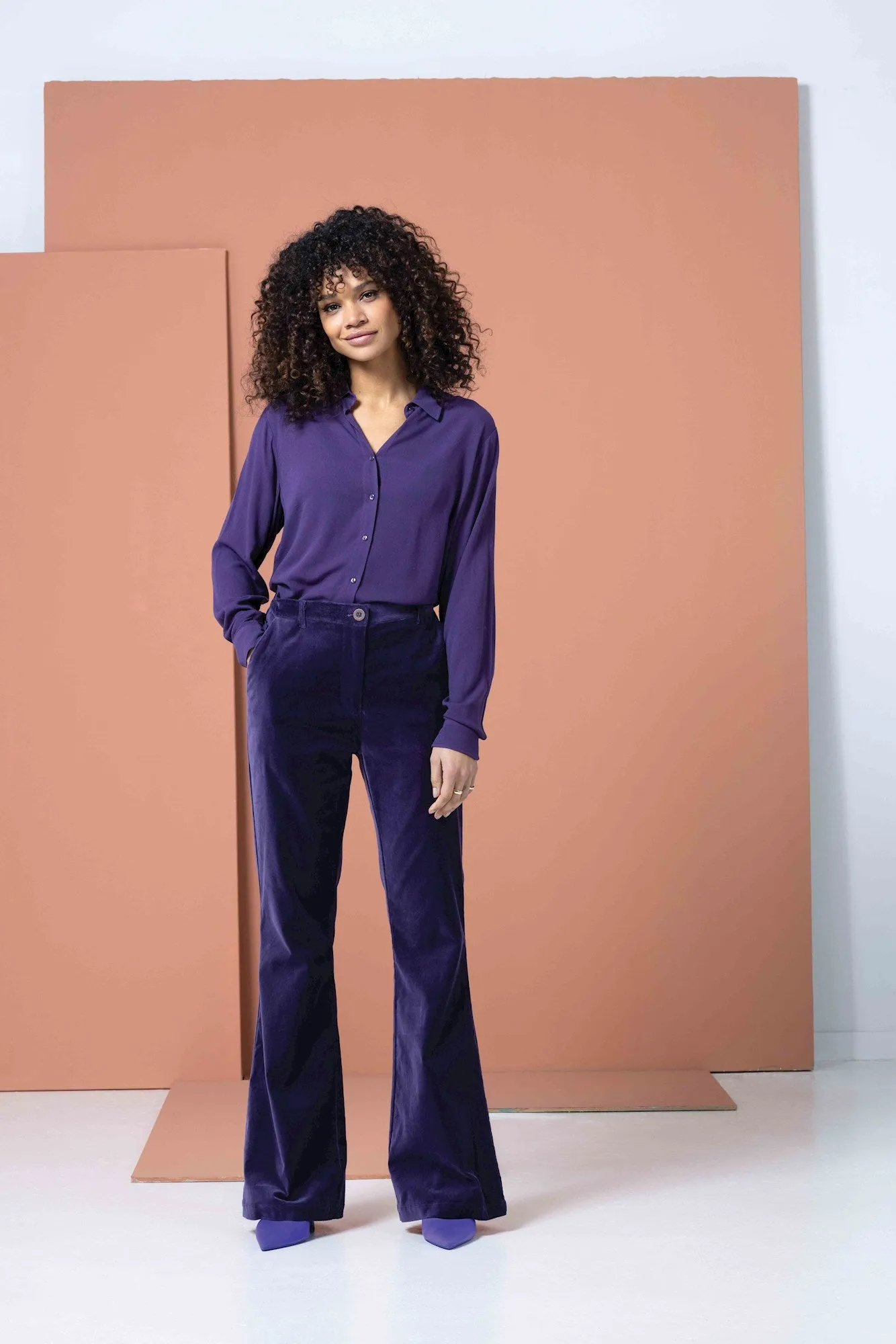 Cloud9 Sara blazer PLUM