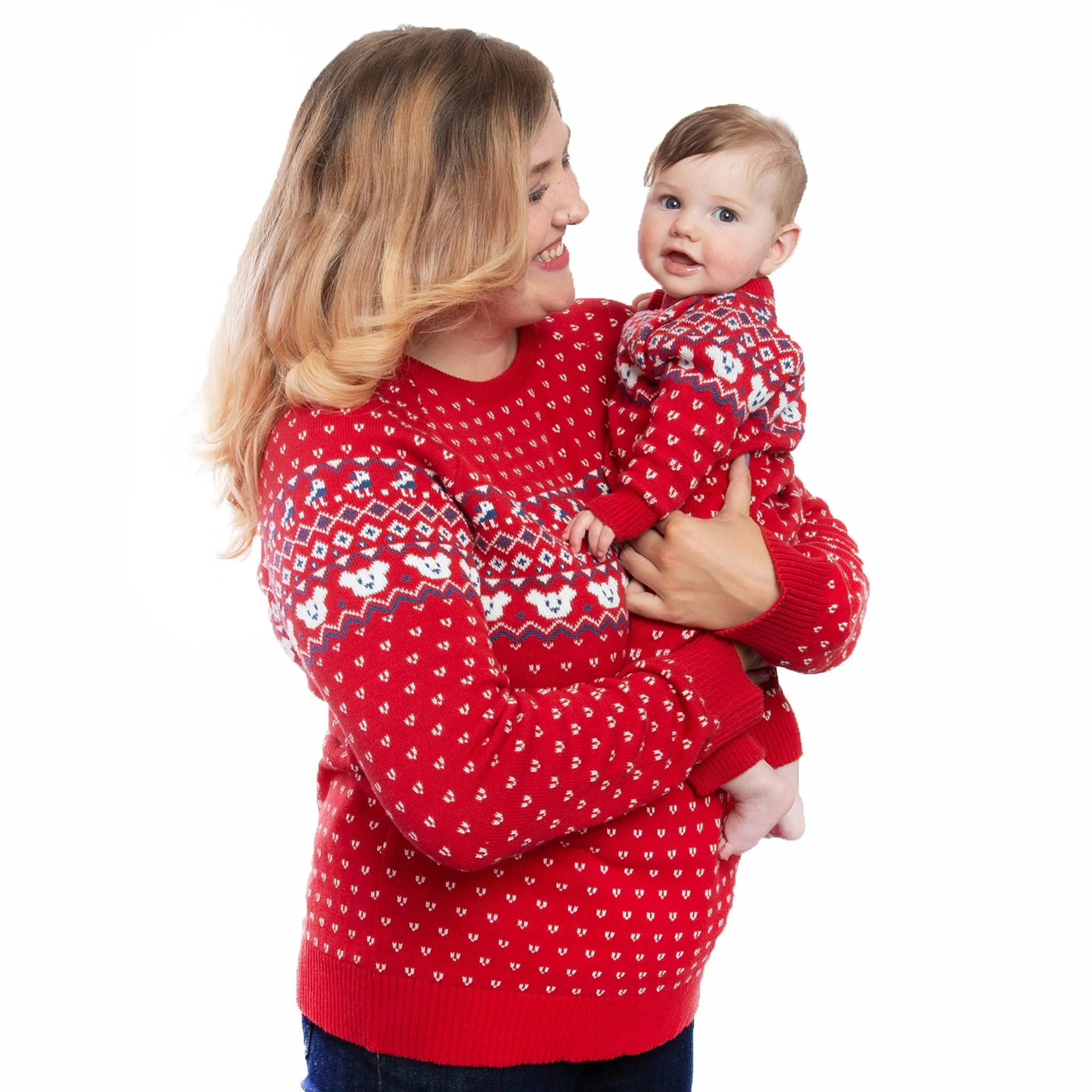 Fair Isle knit romper