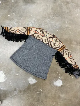 Fringe Aztec Top