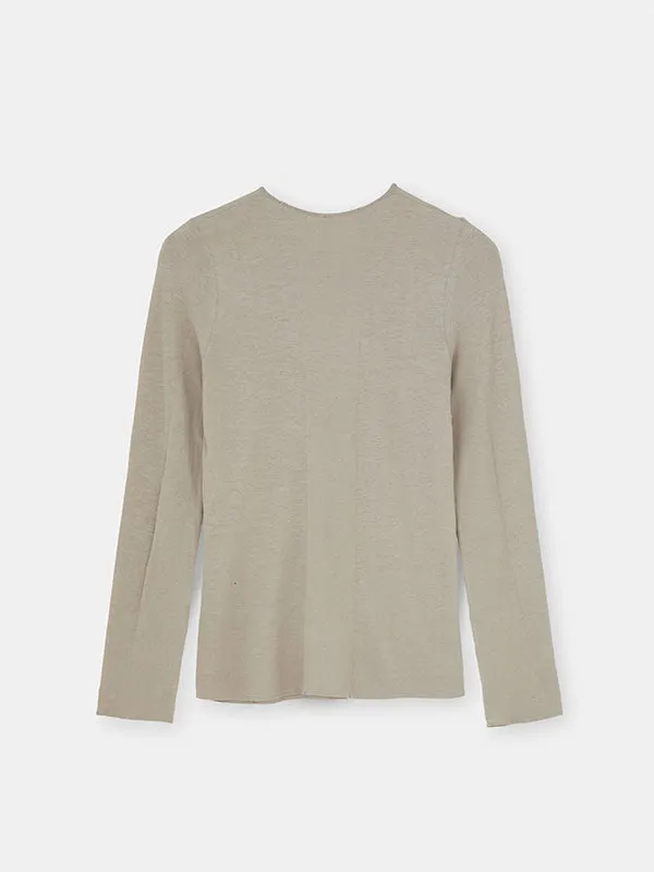 Gentle cashmere long sleeve