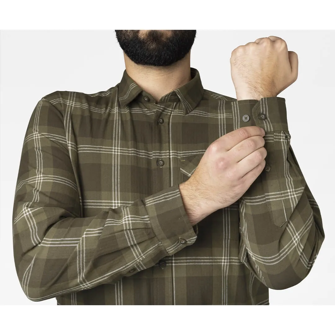 Highseat shirt - Pine Green Check by Seeland