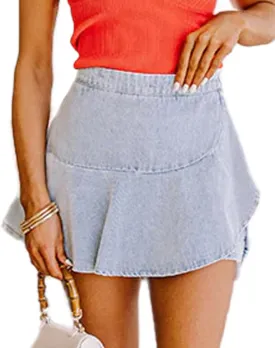 Jean Skirt for Women Mini Skirt Cargo Skirt Denim Sexy Jean Bodycon Skirts
