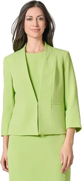 Kasper Women's Open Cardigan-Style Blazer