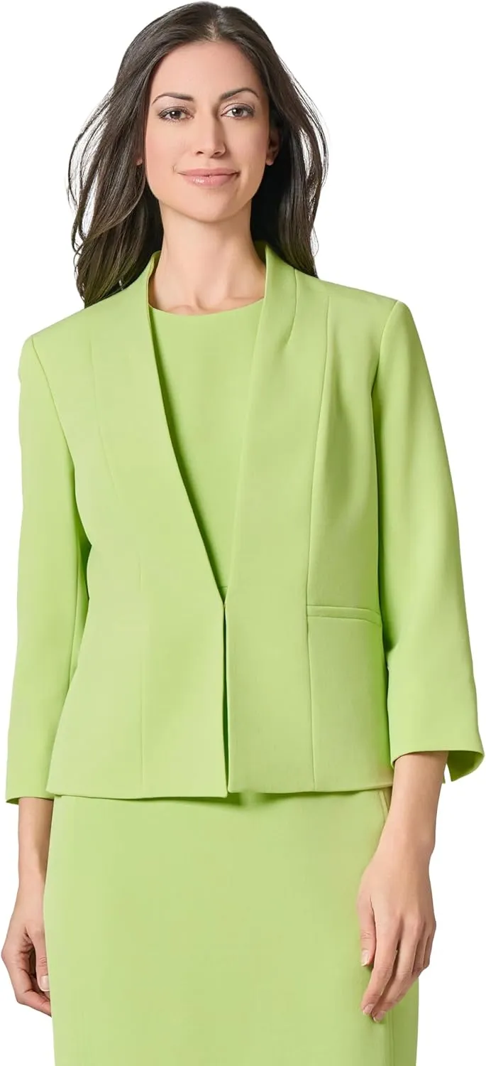 Kasper Women's Open Cardigan-Style Blazer