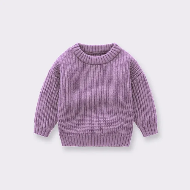 Knitted Baby Sweater