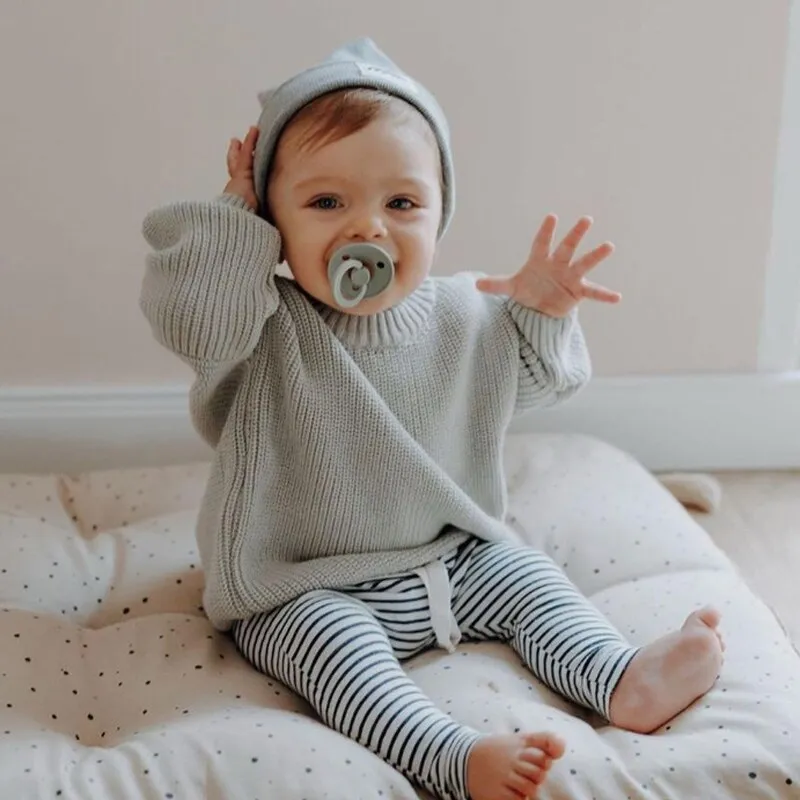 Knitted Baby Sweater