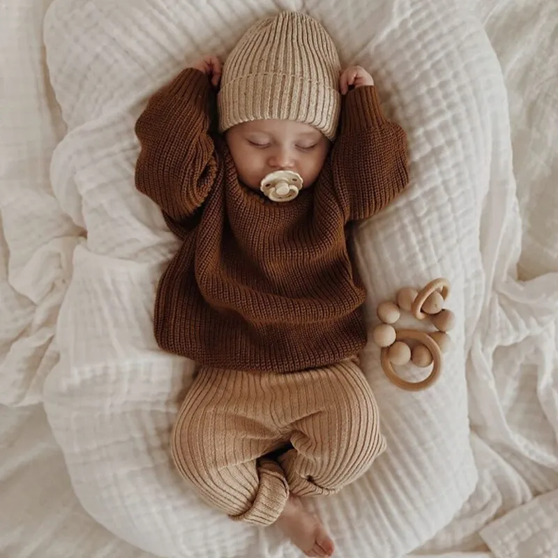 Knitted Baby Sweater