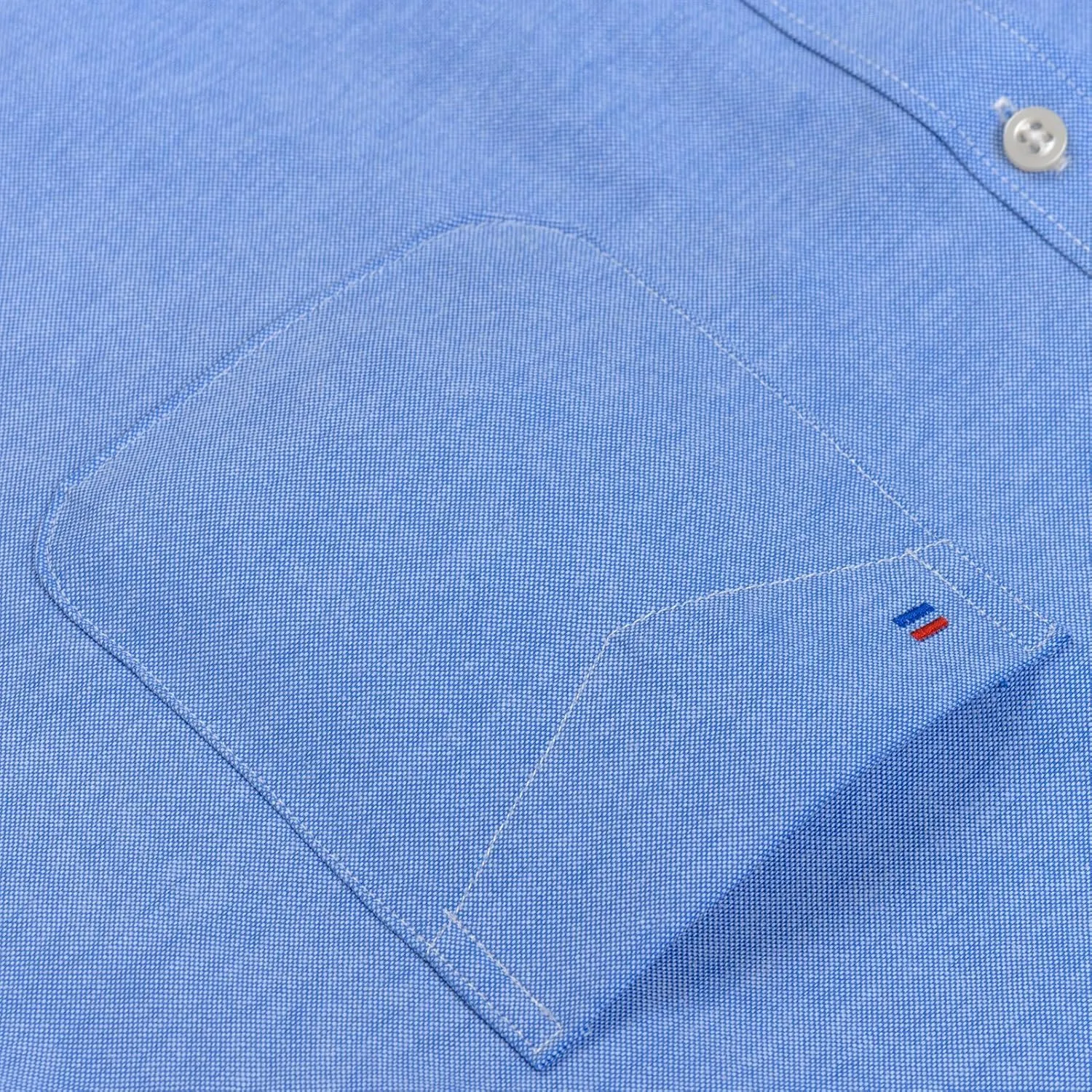 Men's Stylish Cotton Blend Casual Oxford Shirt, Breathable Long Sleeve Button Down Collar Work Shirt