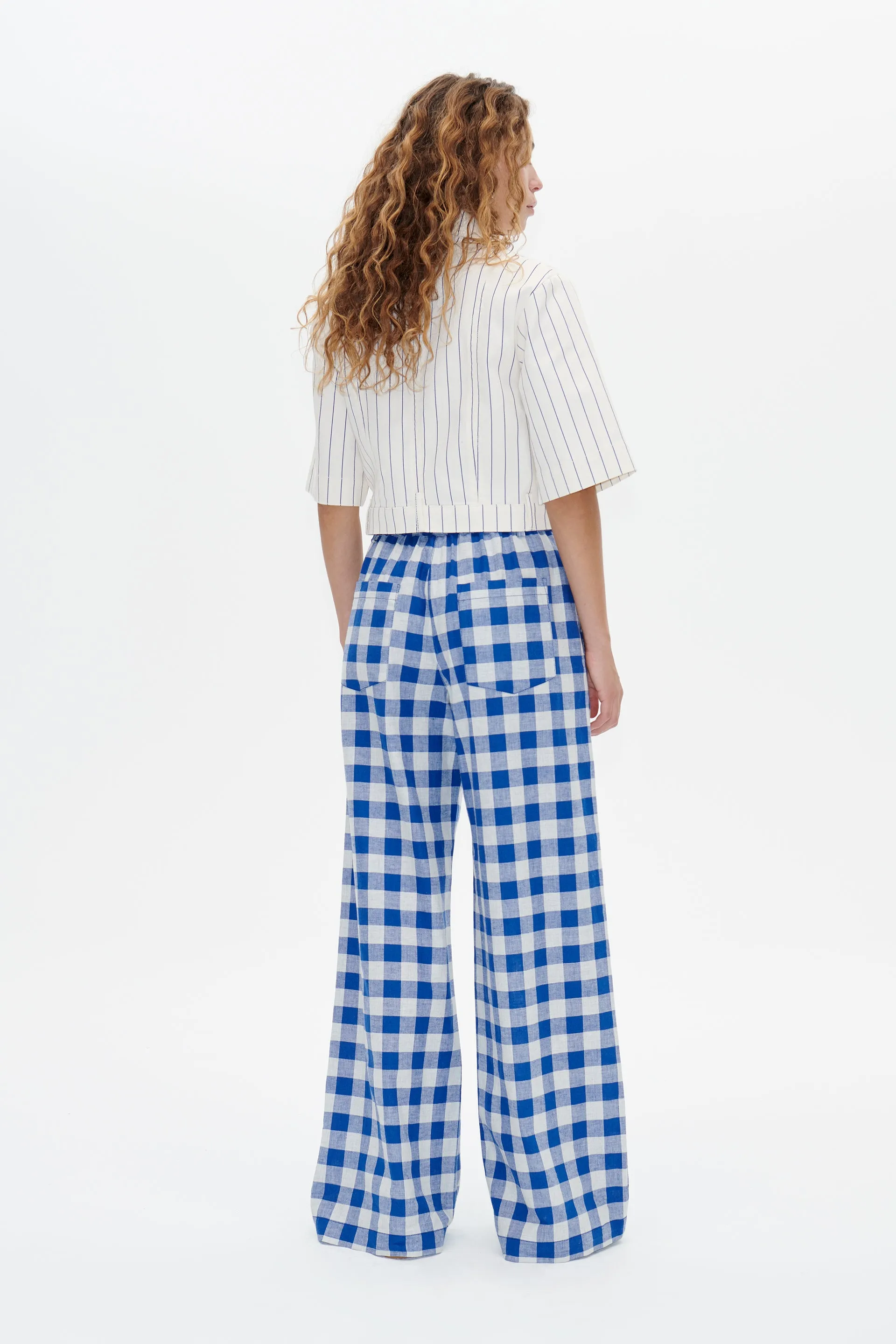 NAMIRA | Blue Sailor Check