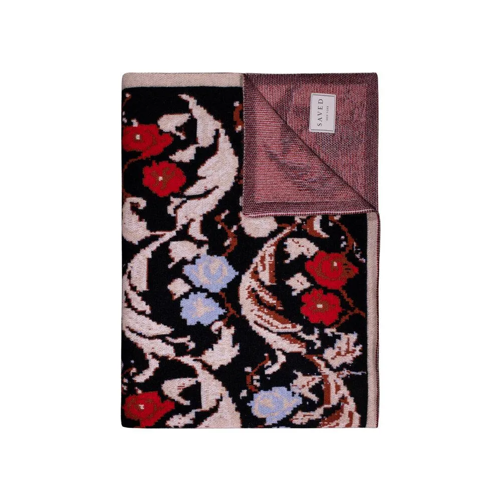 Rama Kilim Cashmere Blankets by Saved NY