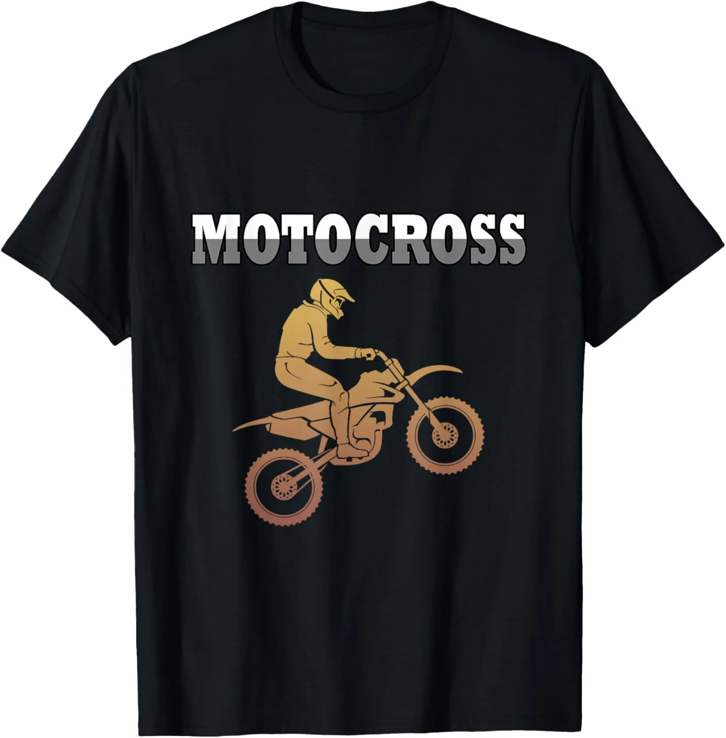 Retro Motocross Shirt Dirt Bike Vintage Motorcycle Boys Men T-Shirt