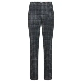 Robell Bella 78cm Trousers Grey Check