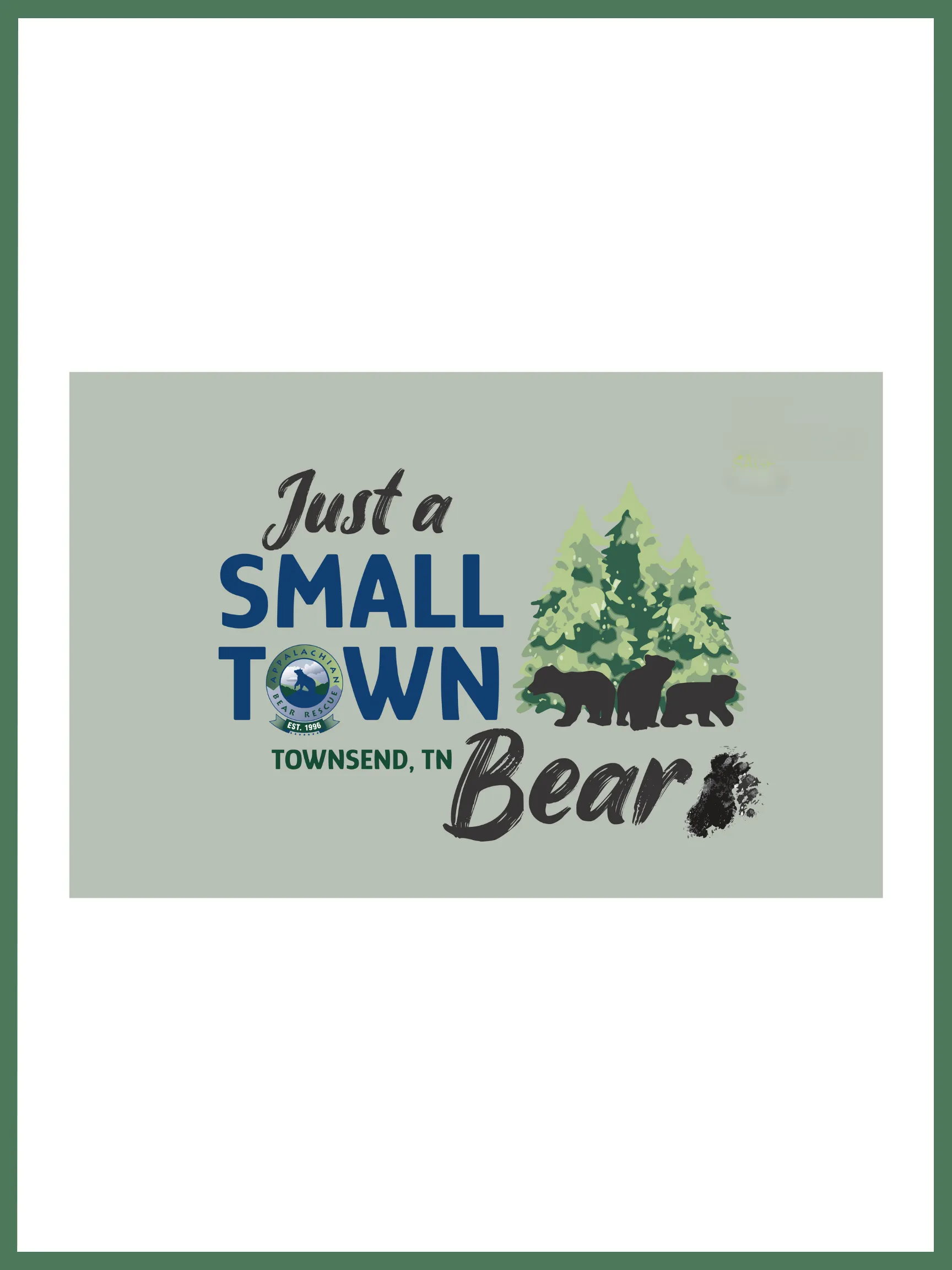Small Town Bear Tee