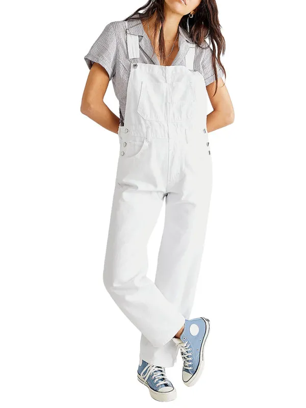 TEEK - Loose Denim Overalls