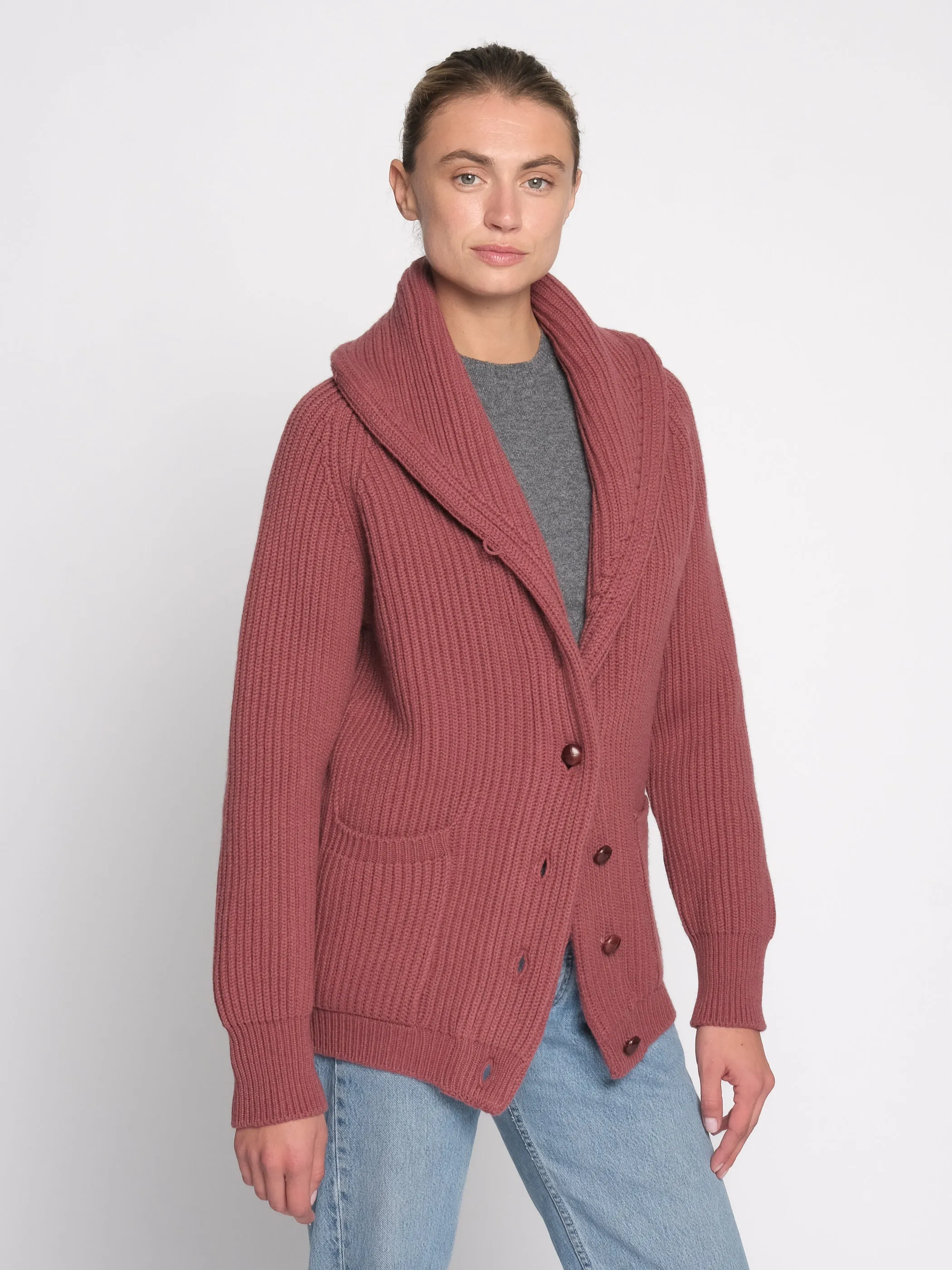 THE KENNEDY CARDIGAN | Redwood