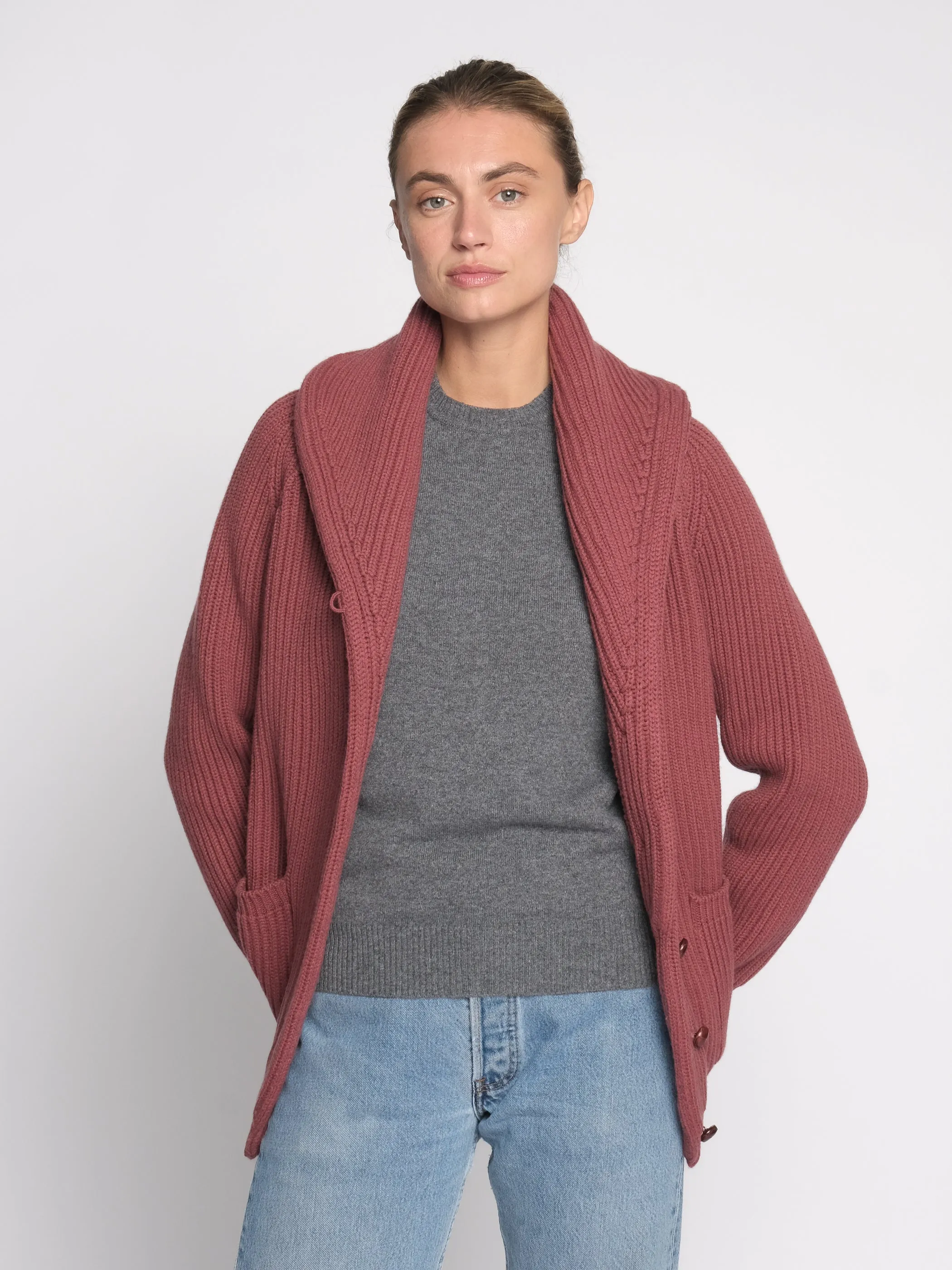 THE KENNEDY CARDIGAN | Redwood