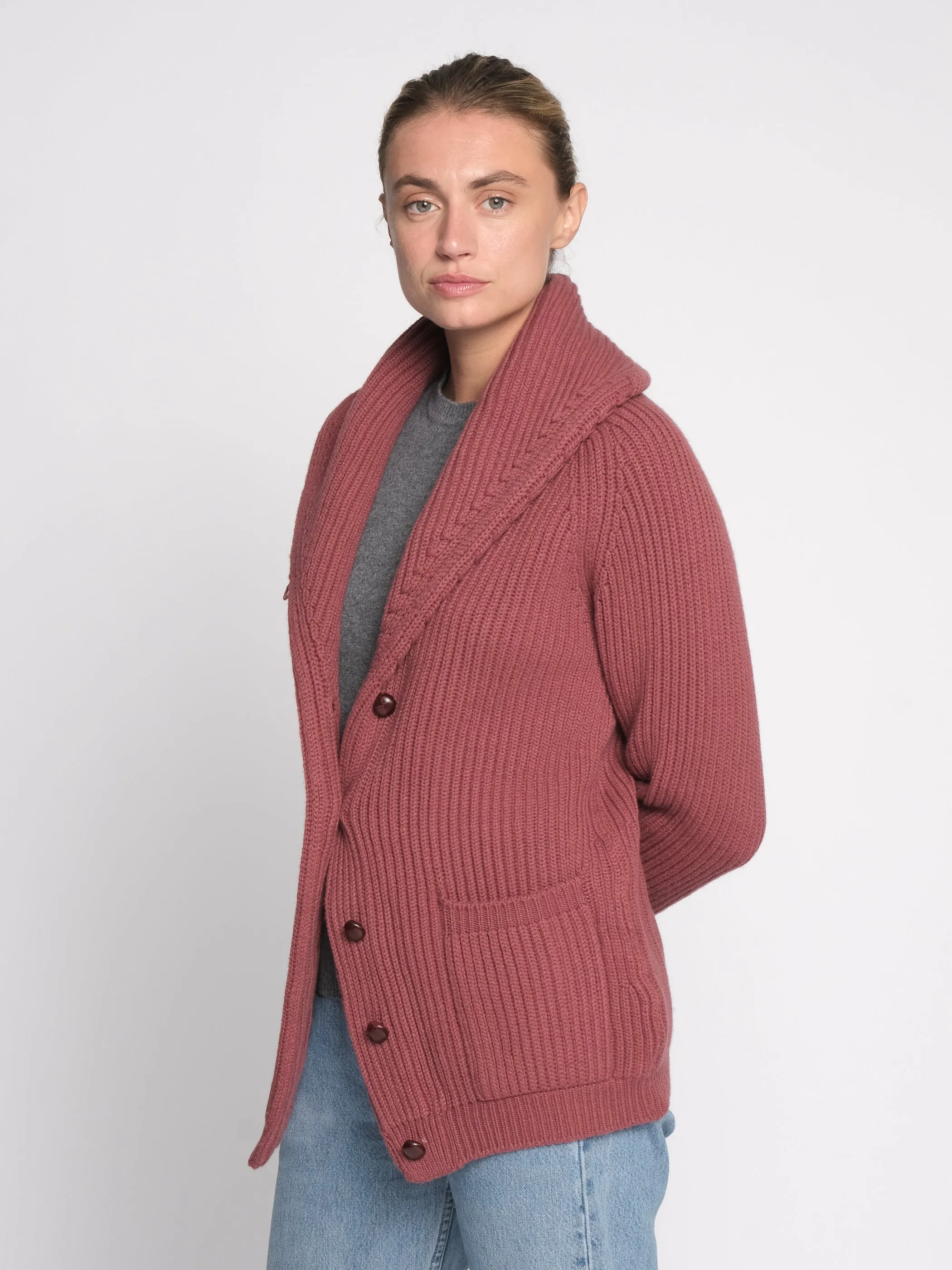 THE KENNEDY CARDIGAN | Redwood
