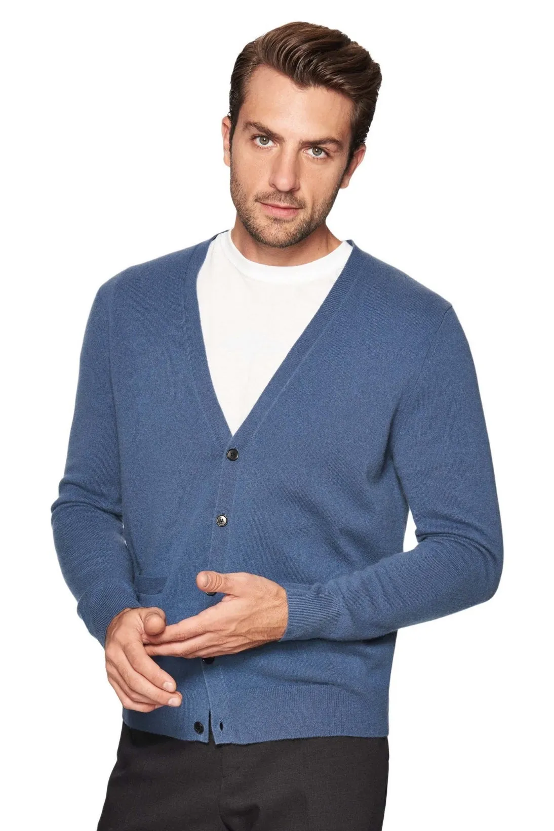 V-NECK CARDIGAN