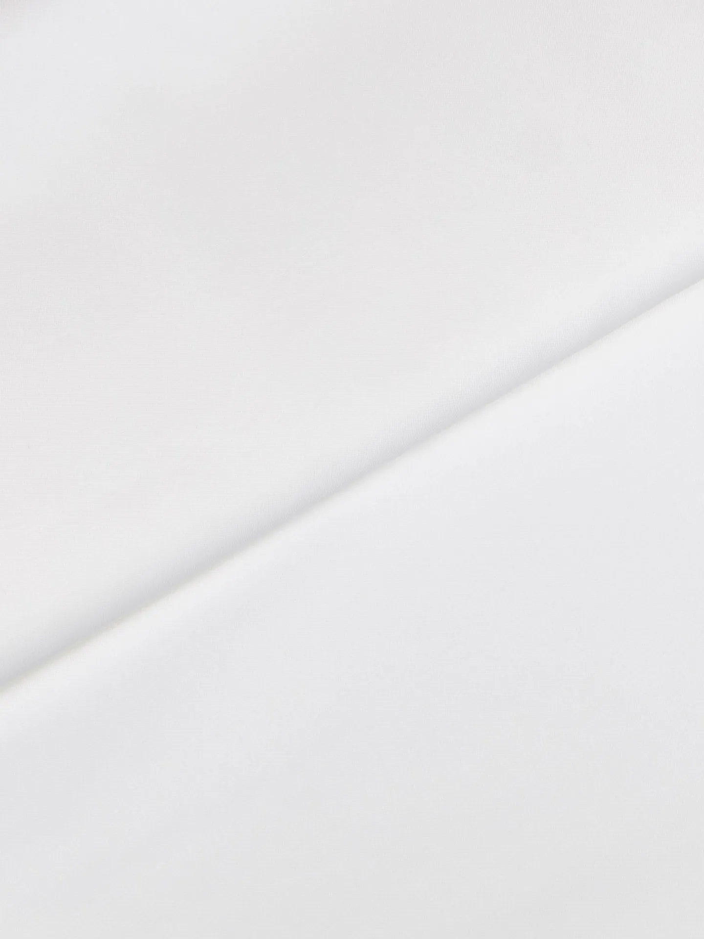 White Twill Mid-weight Cotton Trousers MFC0214