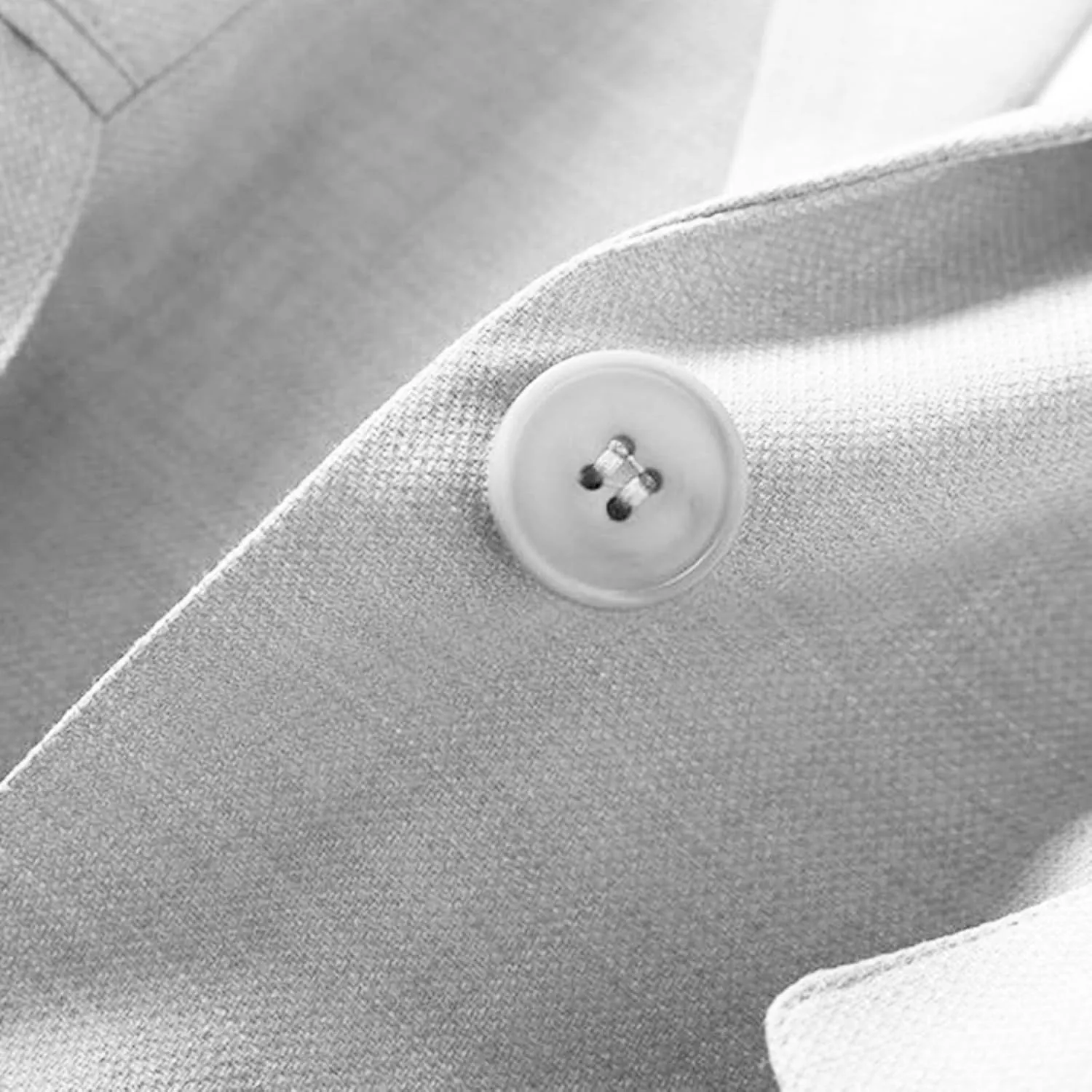Women's Casual Linen Blazer Lapel One Button Blazer Jackets Lightweight 3/4 Sleeve Suit Blazers Spring Summer Fall
