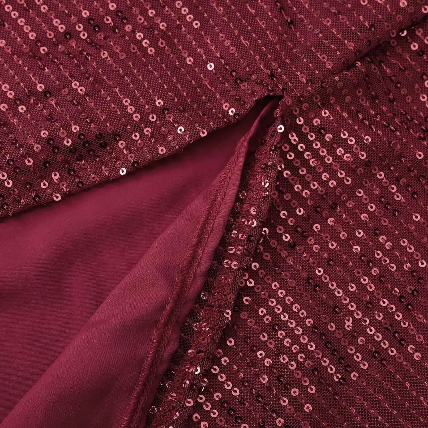 Women's Sequin Prom Dresses with Slit Mermaid Long Ball Gown Ruched Sparkly Formal Evening Gown