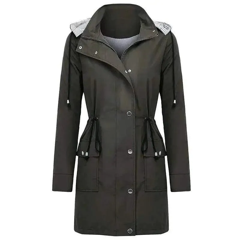 Women's windbreaker raincoat